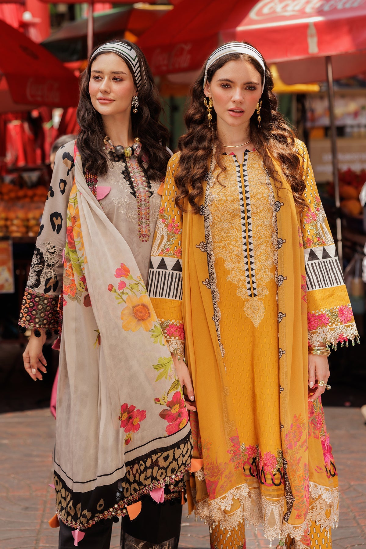 Charizma CRB5-15 Rang e Bahar Vol 2 3-PC Unstitched Embroidered Lawn Collection