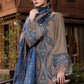 Maria b Mprints 6A Unstitched Embroidered Twill Linen 25'