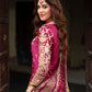 Haseens official Shocking Pink Ready to wear Chiffon Collection