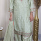 Amna Khurram SAIMA B AS SEP 04 Pista Ready to wear Silk