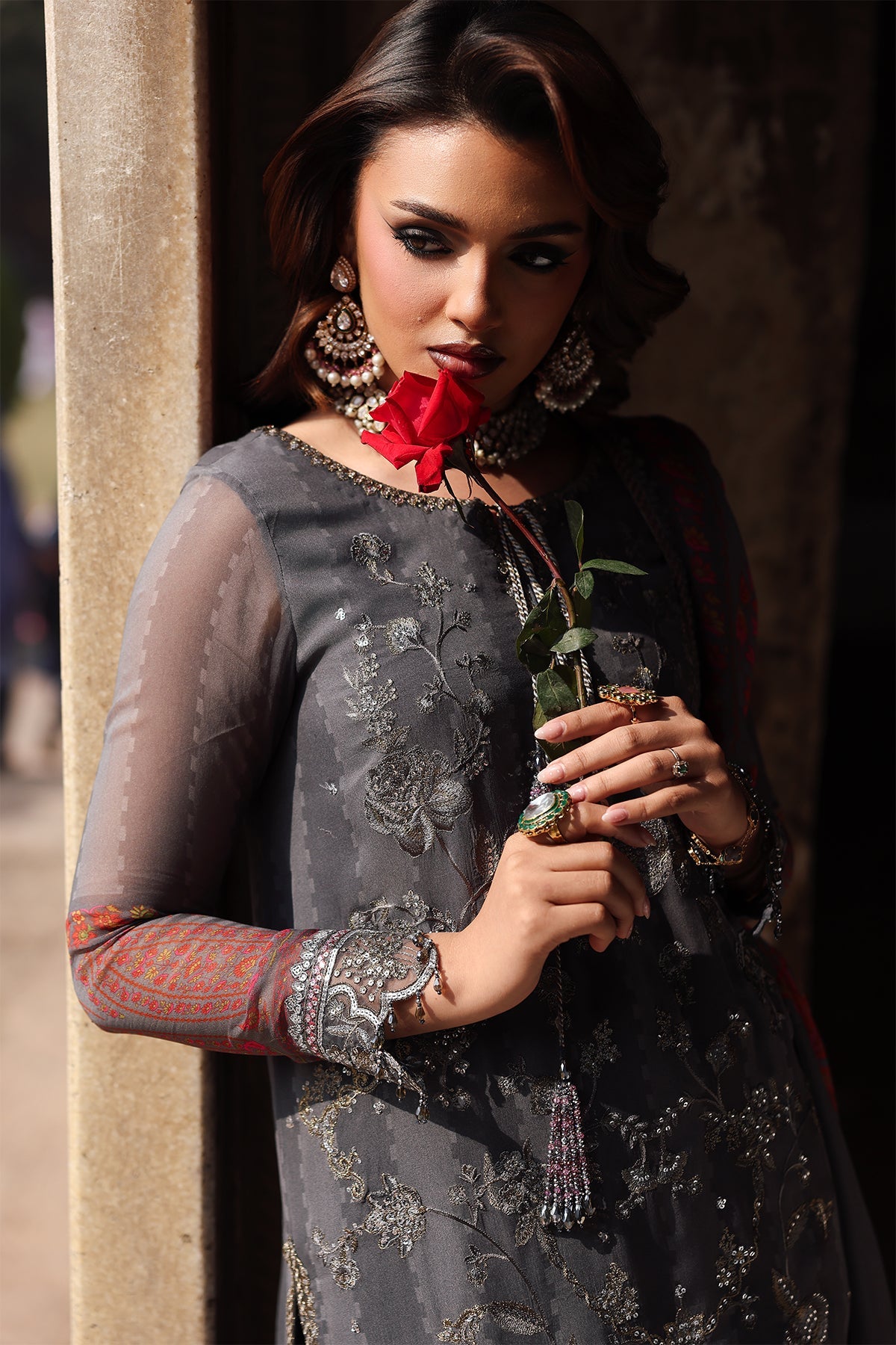 Charizma VSL25-41 Vasal Vol-06 3-pc Unstitched Chiffon Collection 25'