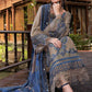 Maria b Mprints 6A Unstitched Embroidered Twill Linen 25'