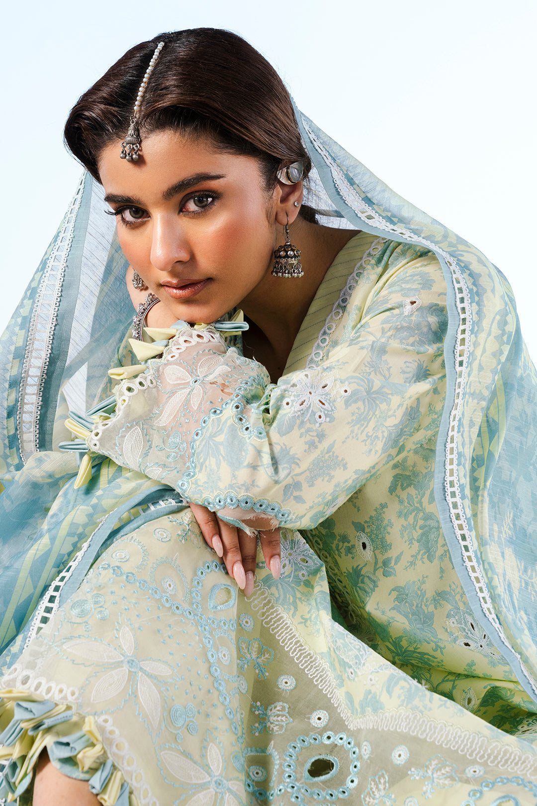 Zellbury WUS25E30809 Chikankari Collection 25'