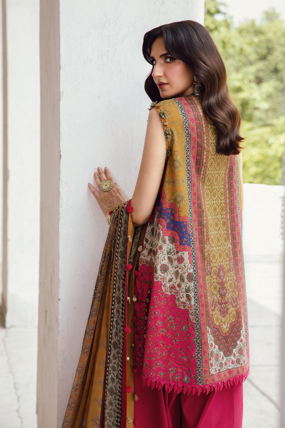 Maria b Mprint MPT-2710-A Unstitched Fall Edit 25'