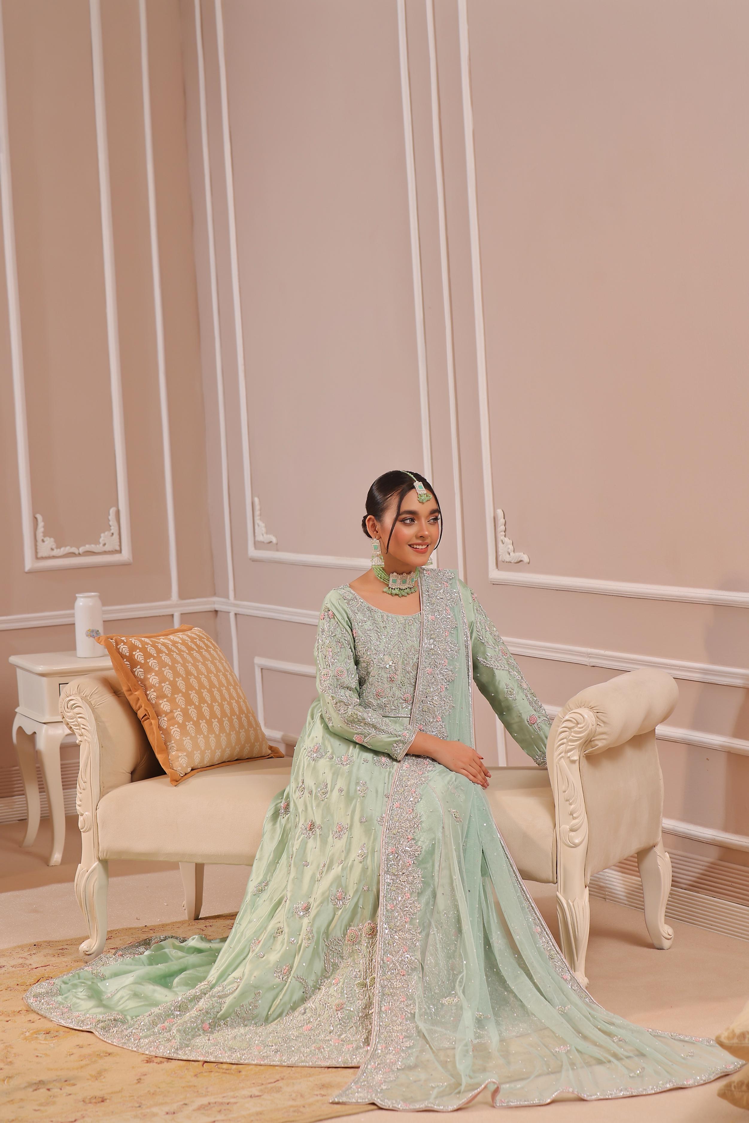Amna Khurram D-2 Bridal Wear | Handwork Collection