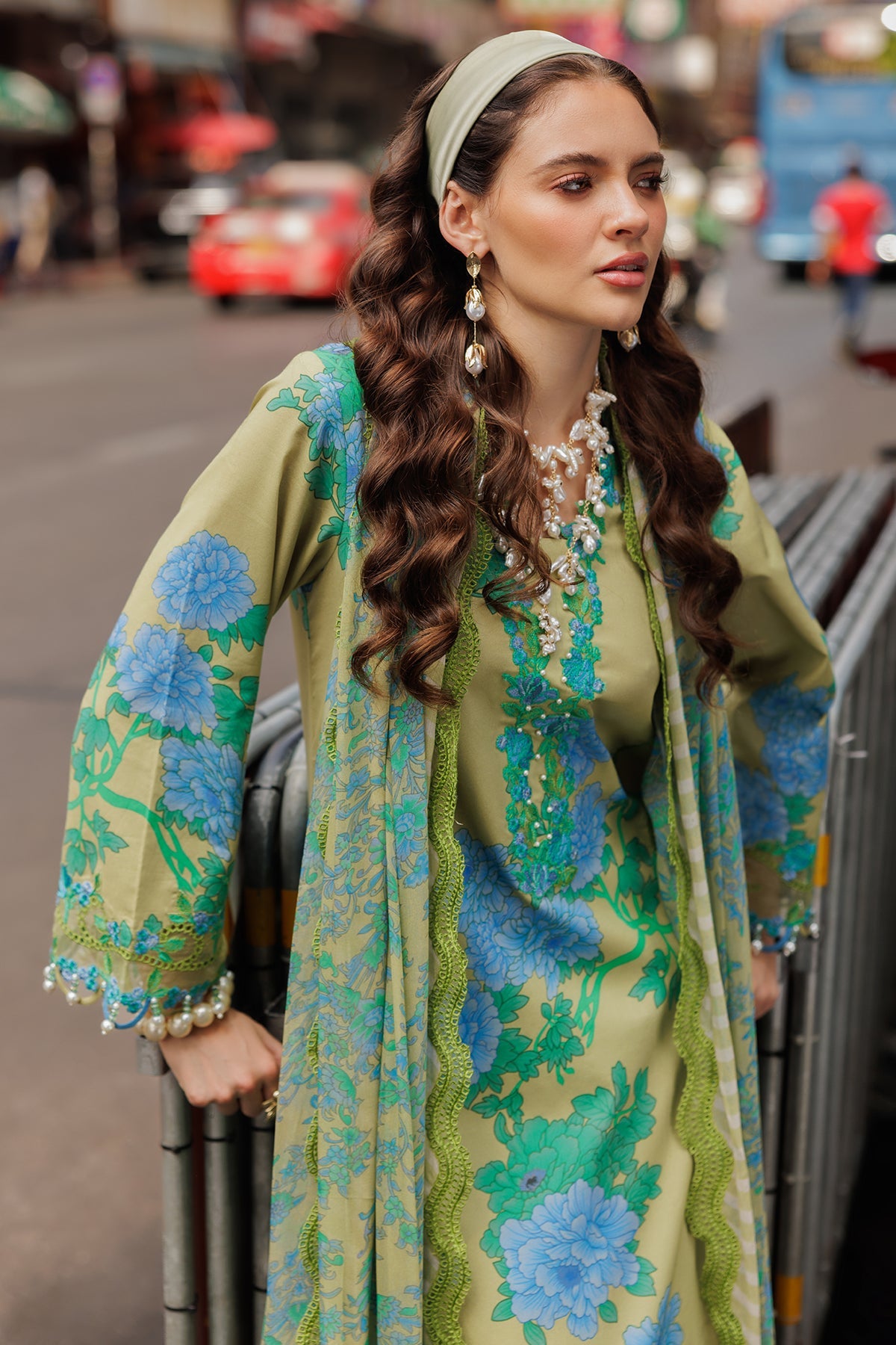 Charizma CRB5-17 Rang e Bahar Vol 2 3-PC Unstitched Embroidered Lawn Collection