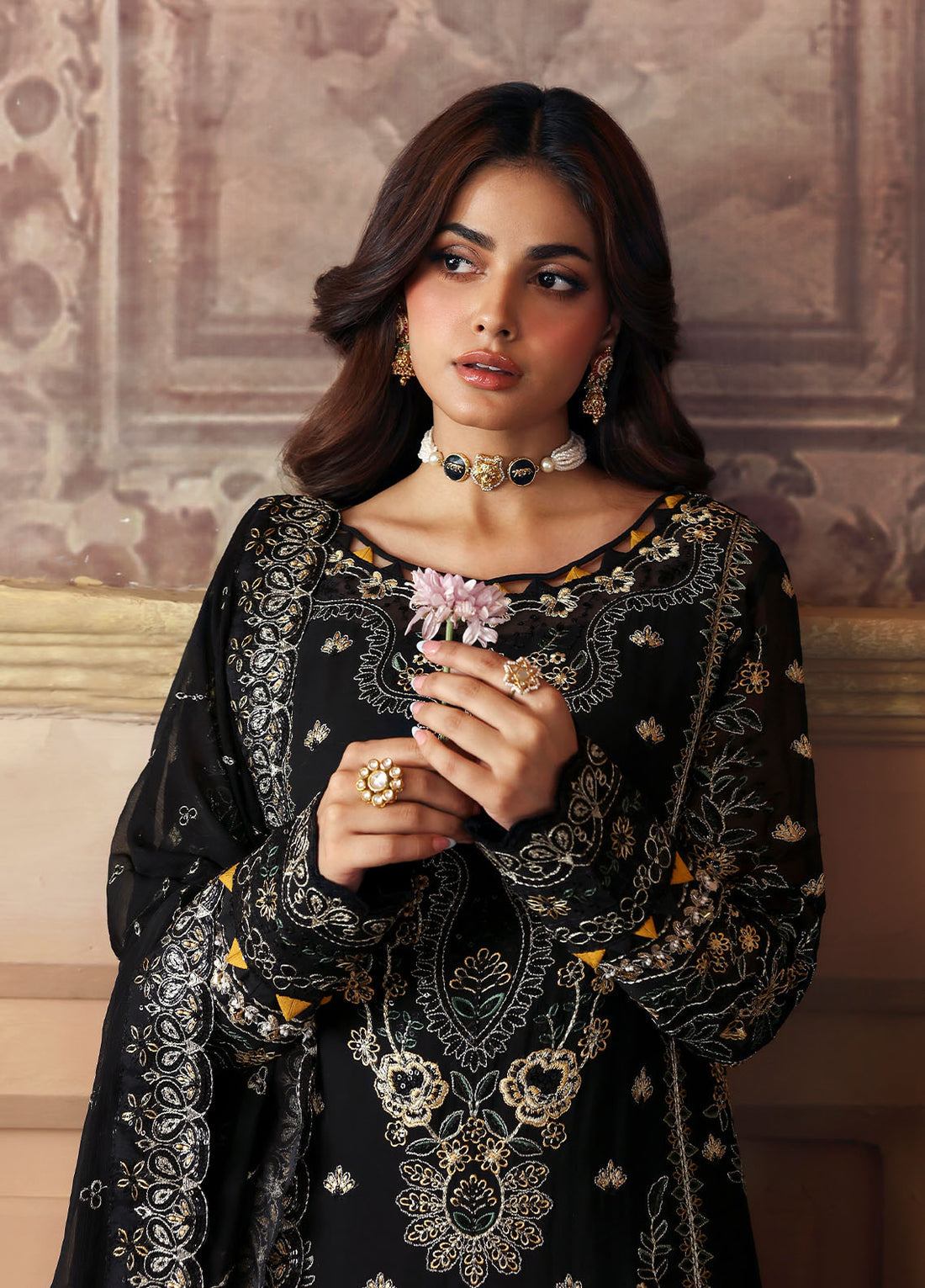 Evayna by gulaal Deenah Unstitched Chiffon 25'