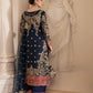 Haseens Official Amira Navy Blue Chiffon Collection