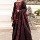 Maria b Mprints 4A Unstitched Embroidered Twill Linen 25'