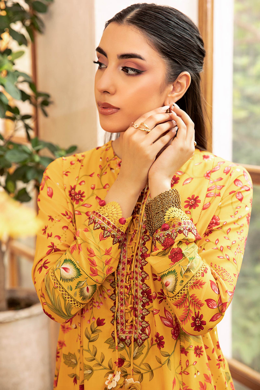 M.Basic by Maria B Unstitched 3 Piece Eid II Lawn Collection'2025-MB-912-A