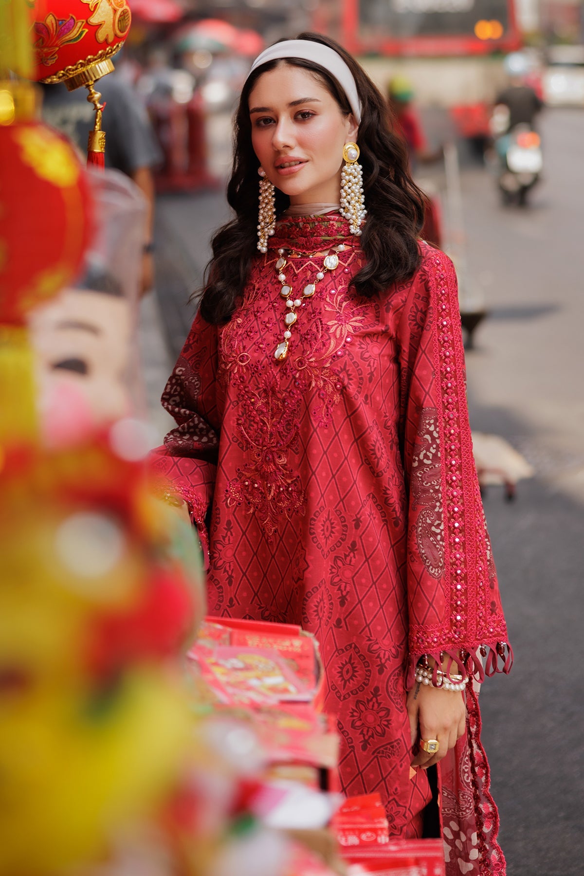 Charizma CRB5-13 Rang e Bahar Vol 2 3-PC Unstitched Embroidered Lawn Collection