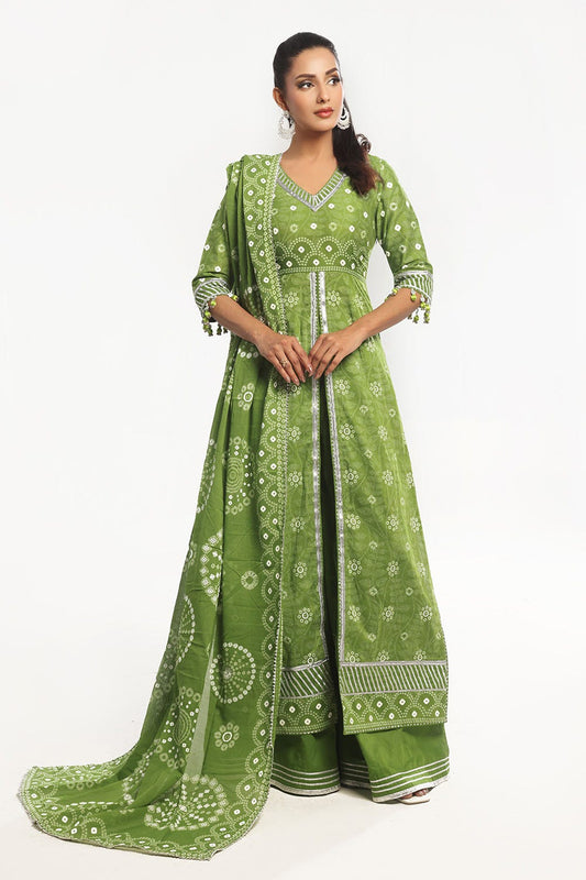Gulahmed CL-52403 A Lacquer 3 Piece Unstitched Printed Lawn Suit