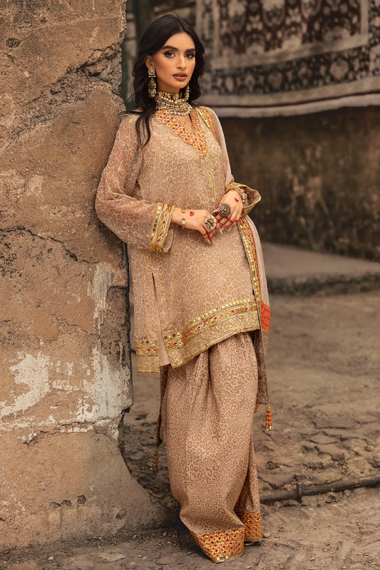 Charizma 3-PC Unstitched Luxury Chiffon Collection VSL25-13