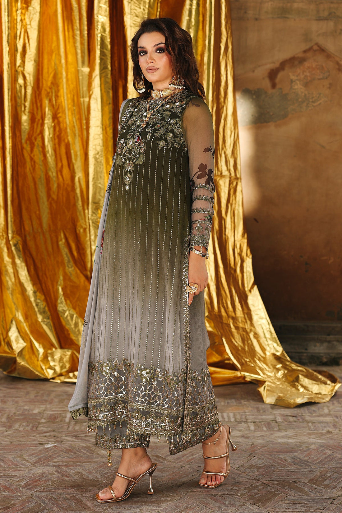 Charizma VSL25-31 Vasal Luxury Unstitched Chiffon 25'