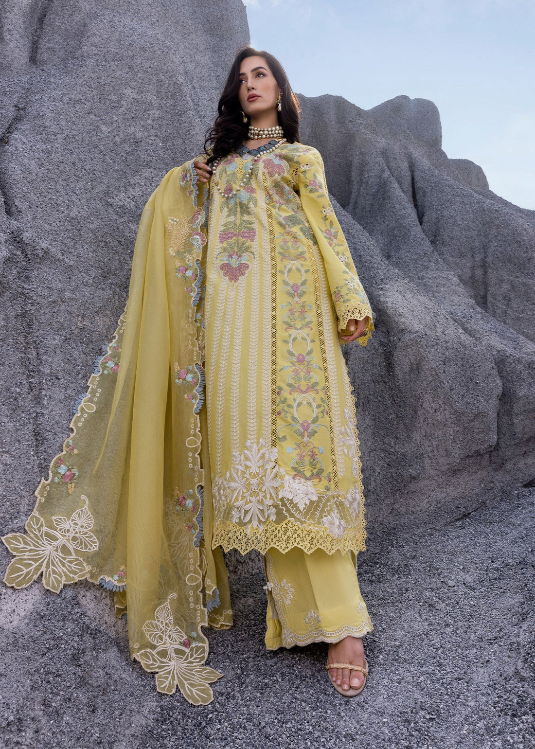 Saira Shakira DILARA-B Unstitched Lawn Festive 25
