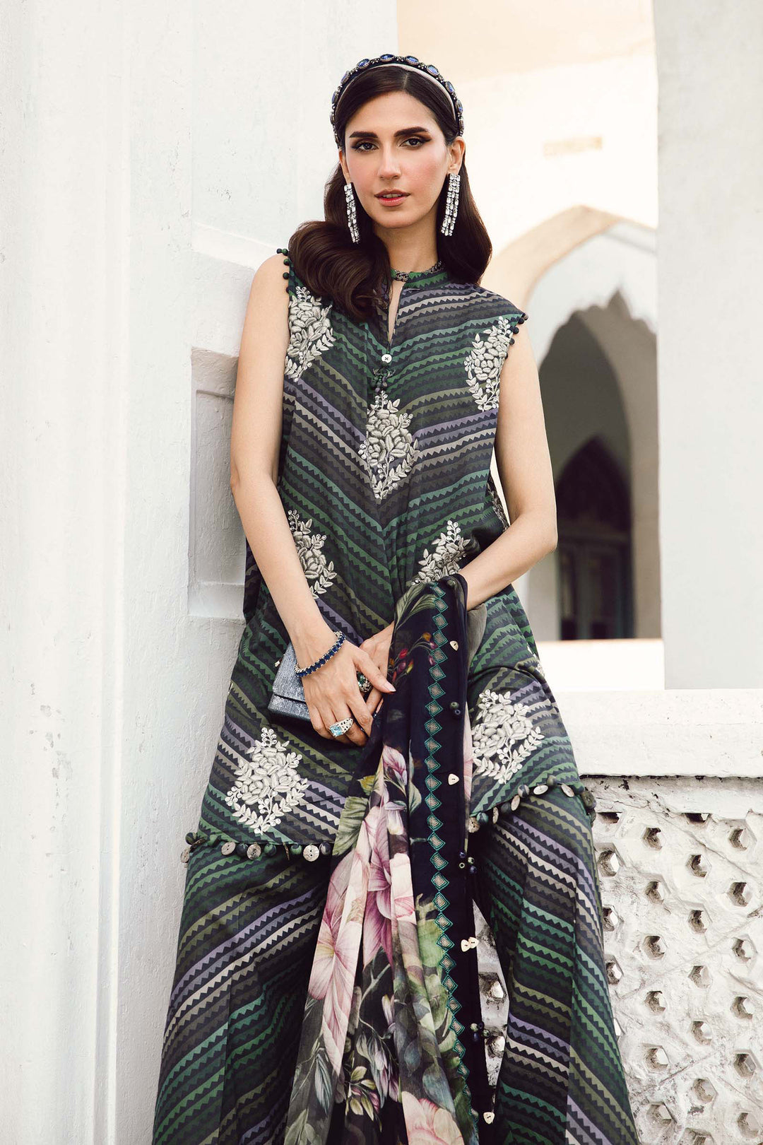 Maria b Mprint MPT-2705-A Unstitched Fall Edit 25'