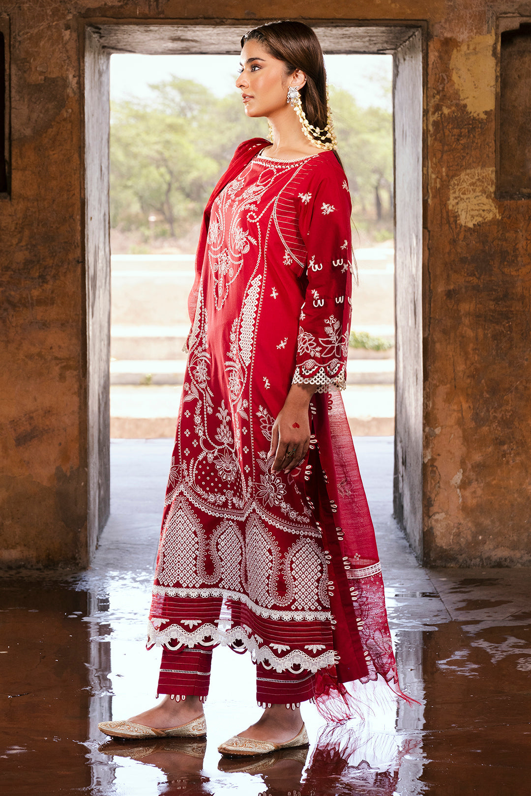Zellbury WUS25E30837 Chikankari Collection 25'