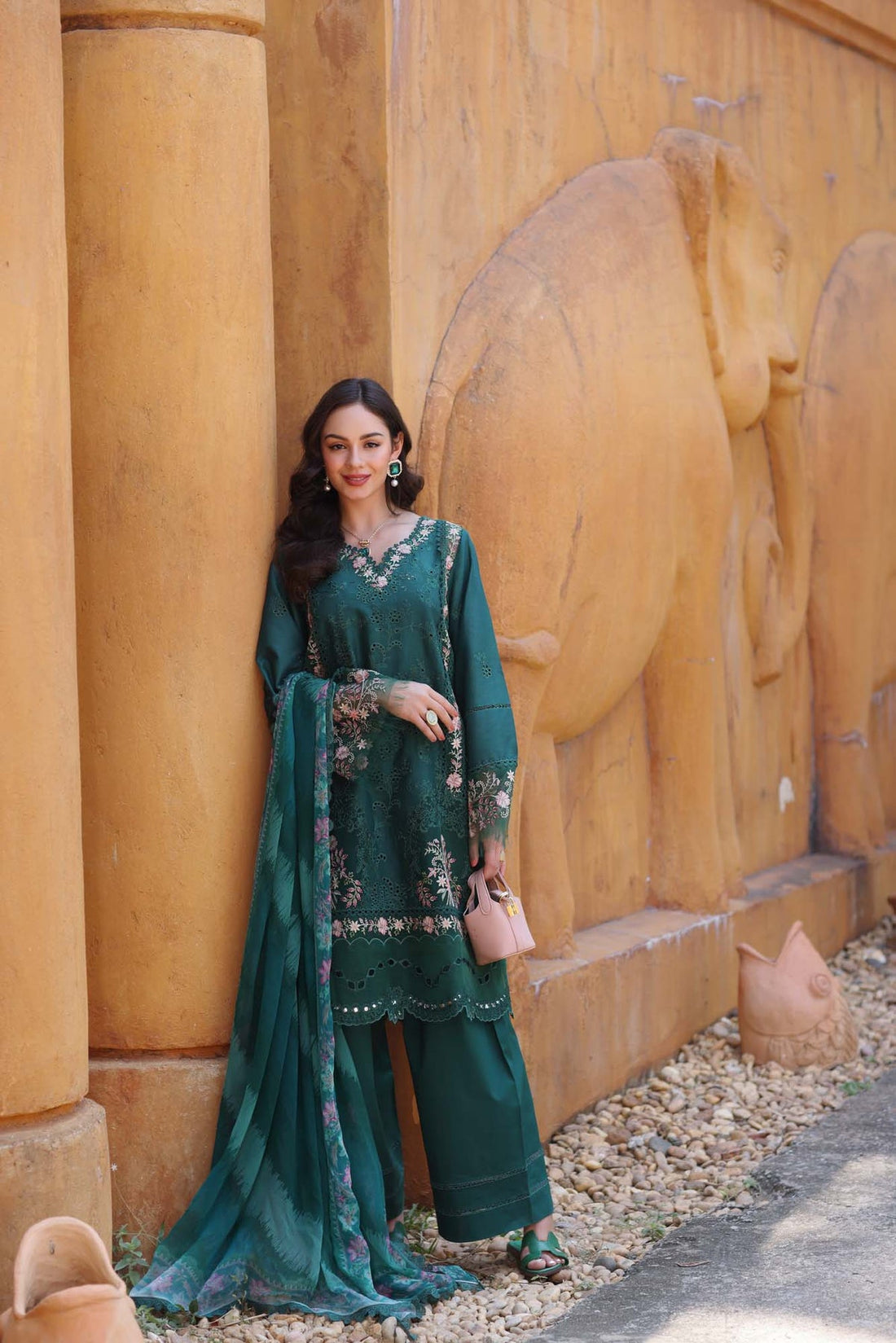 Saadia Asad 10A Eid Handwork Laserkari 25'