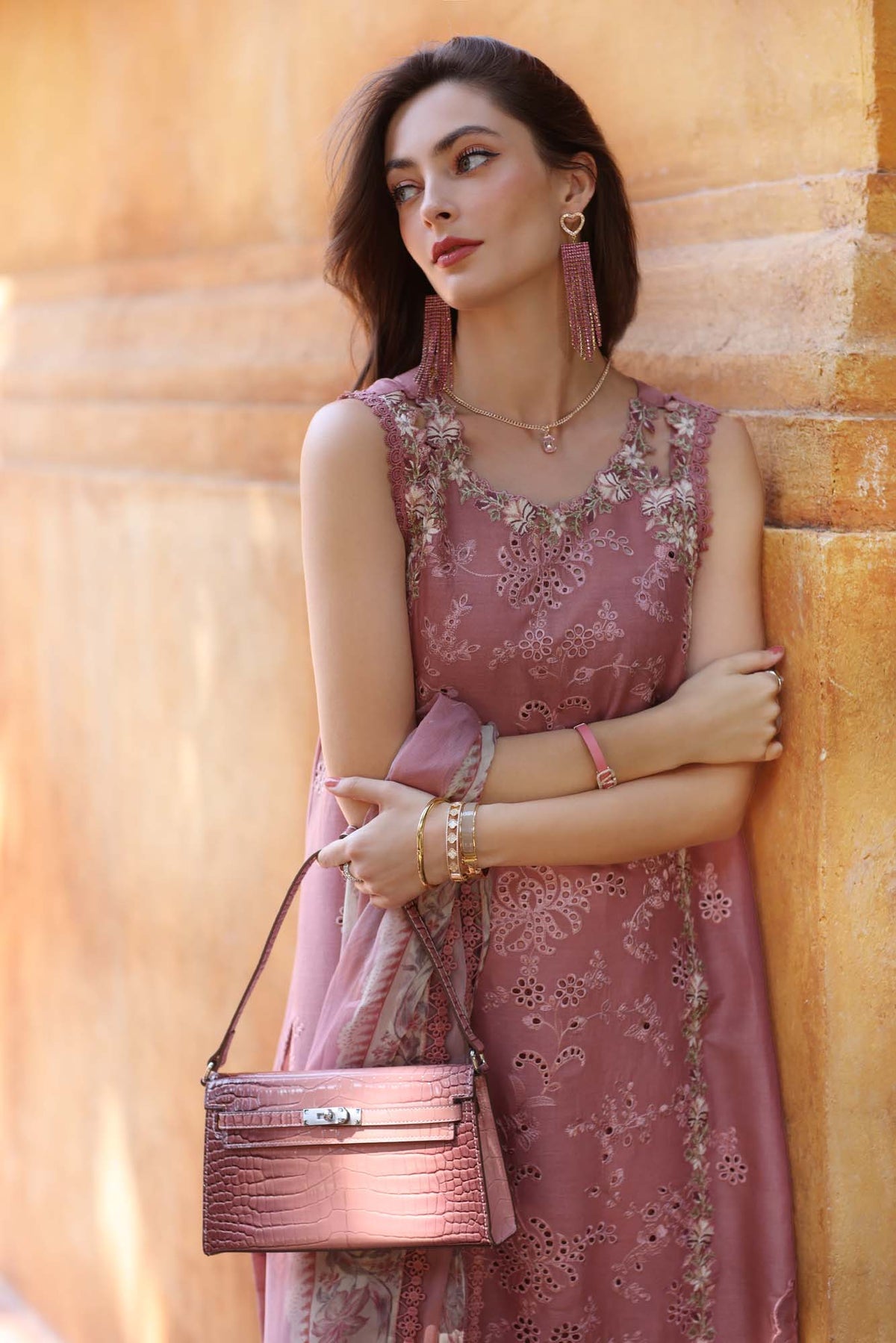 Saadia Asad 10B Eid Handwork Laserkari 25'