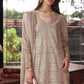 Saadia Asad D1- Beige Luxury Eid Schiffli Laserkari 25