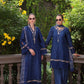 Saadia Asad D10- Royal Blue Luxury Eid Schiffli Laserkari 25