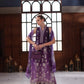 Saadia Asad D9- Purple Luxury Eid Schiffli Laserkari 25