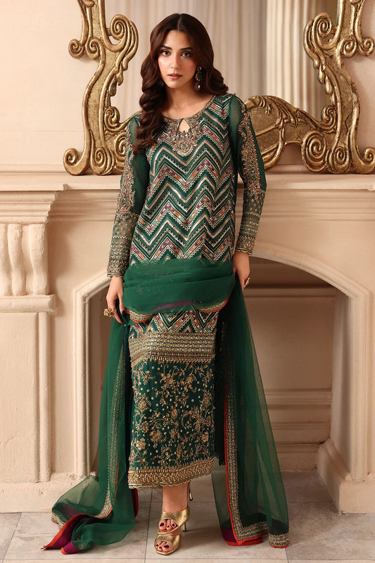 Charizma Dastan-e-Jashan Luxury Chiffon Vol-01 | 3-Piece Unstitched Suite (DJW6-07)