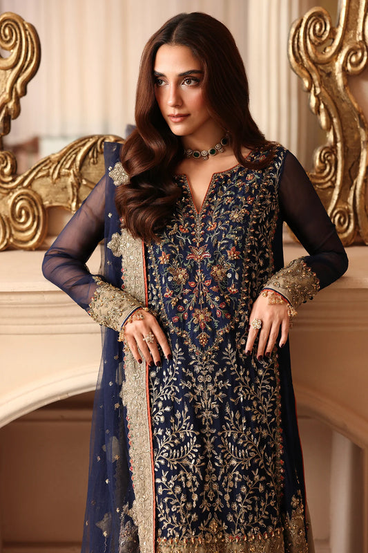 Charizma Dastan-e-Jashan Luxury Chiffon Vol-01 | 3-Piece Unstitched Suite (DJW6-02)