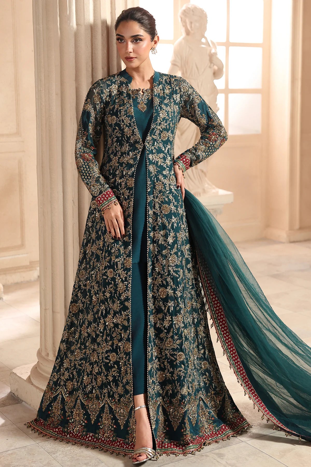 Charizma Dastan-e-Jashan Luxury Chiffon Vol-01 | 3-Piece Unstitched Suite (DJW6-05)