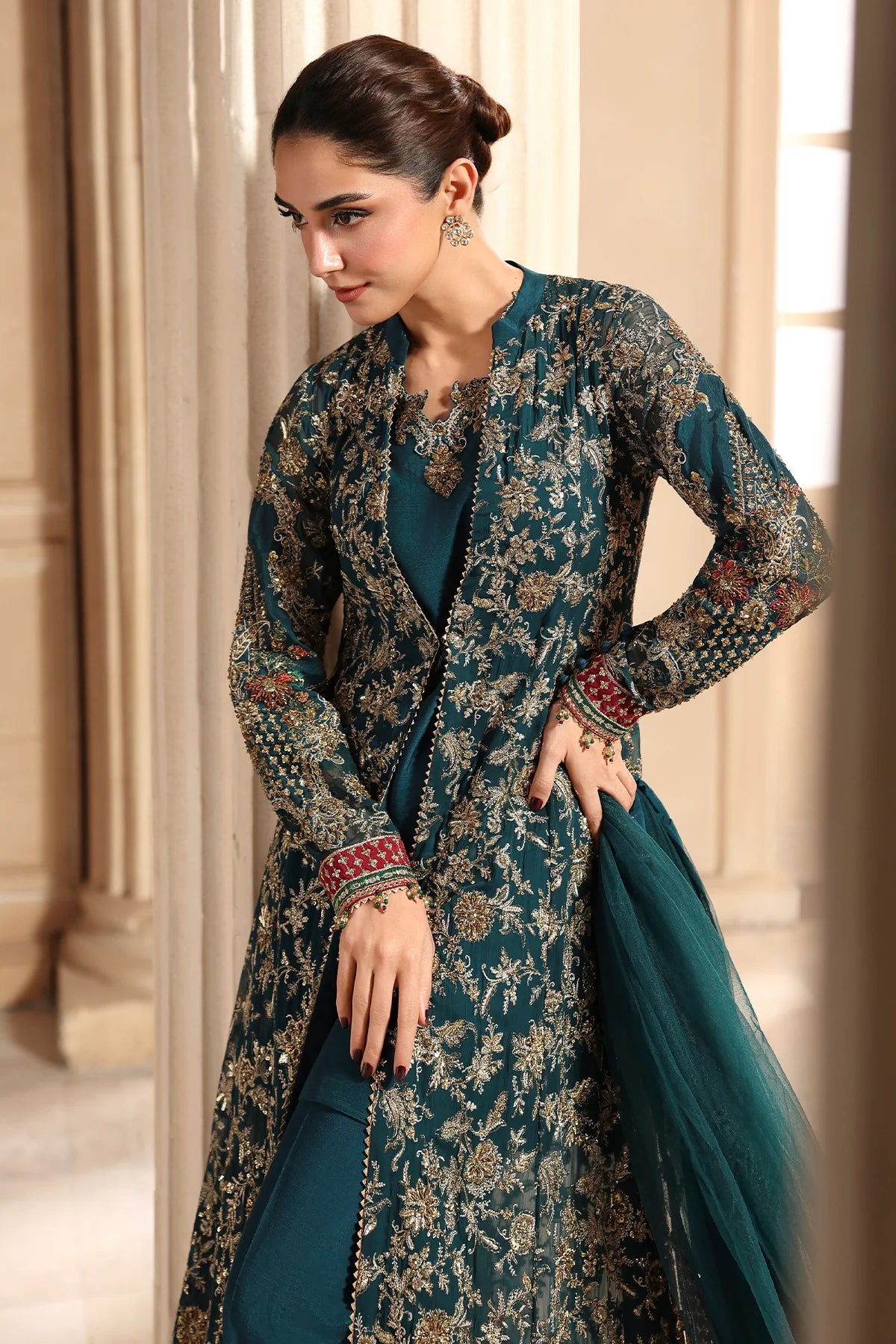 Charizma Dastan-e-Jashan Luxury Chiffon Vol-01 | 3-Piece Unstitched Suite (DJW6-05)