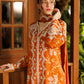 Afrozeh Embroidered Lawn 3-Piece Stitched suite -Rust (Elyora)