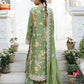 Afrozeh Embroidered Lawn 3-Piece Stitched suite -Green(Serelith)