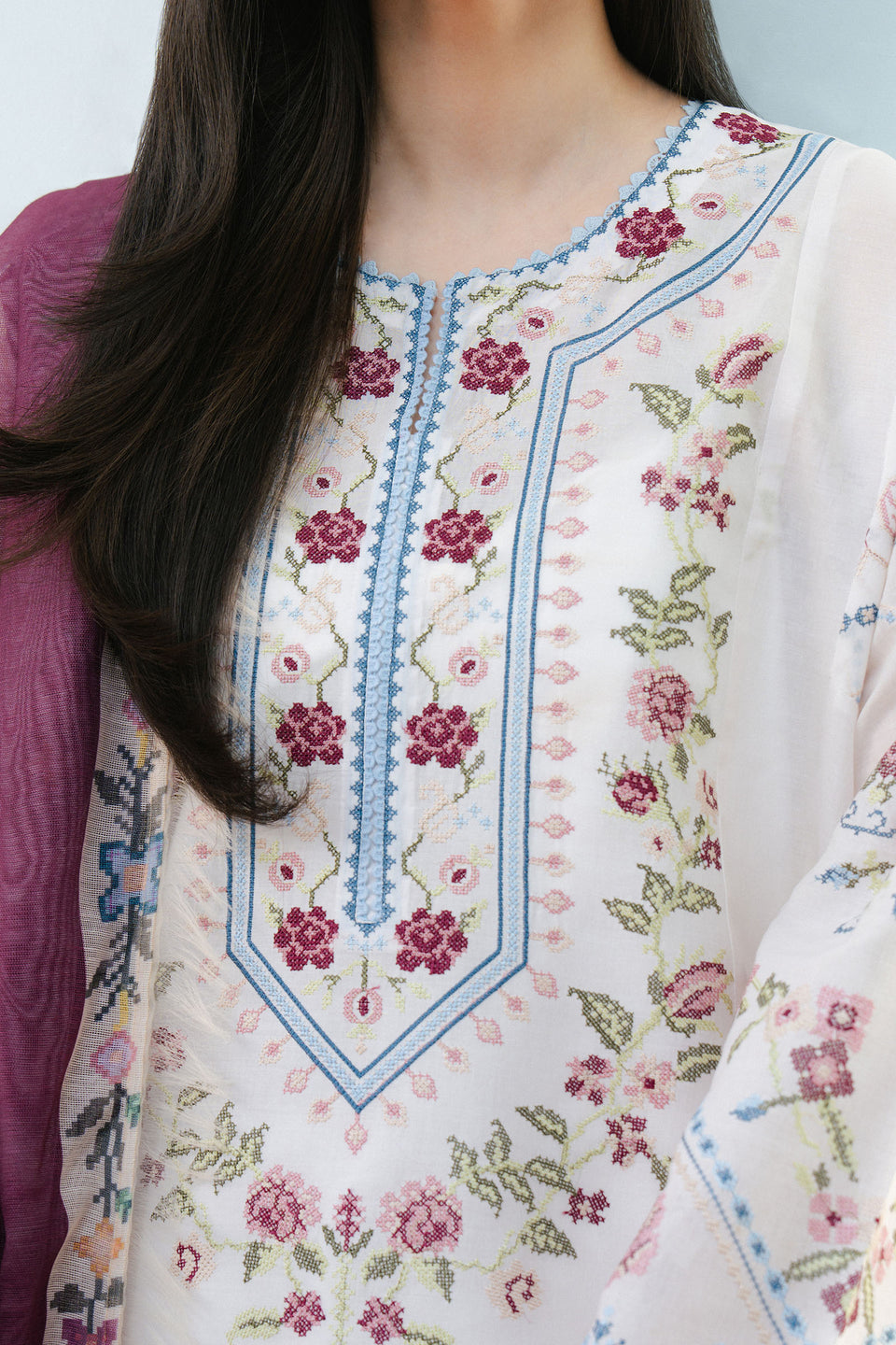 Coco by Zara shahjahan SERENE-2B Lawn 25'